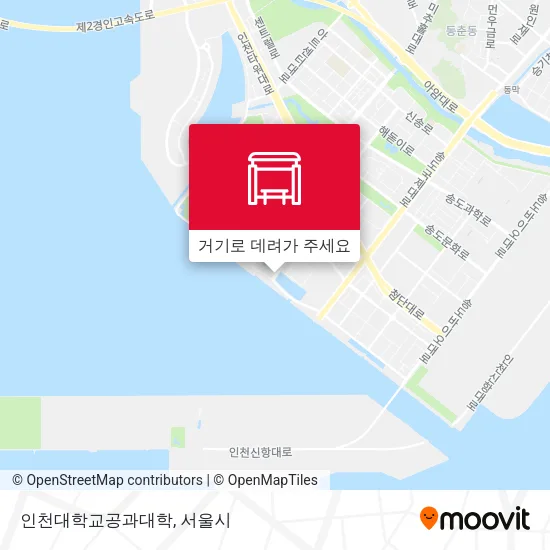 인천대학교공과대학 지도
