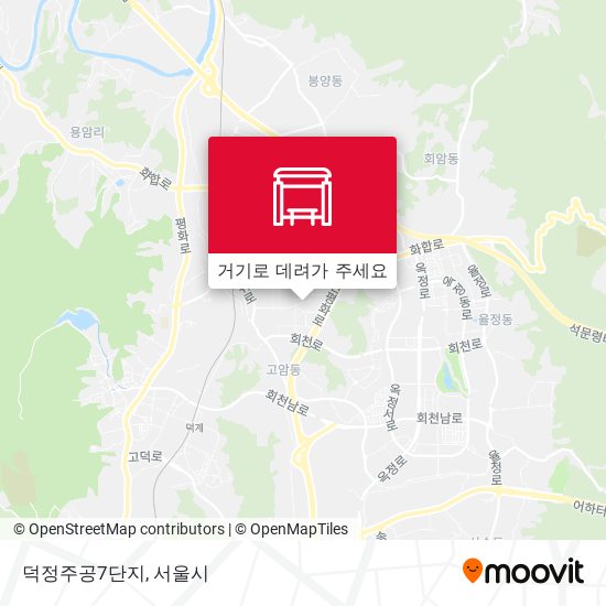 덕정주공7단지 지도