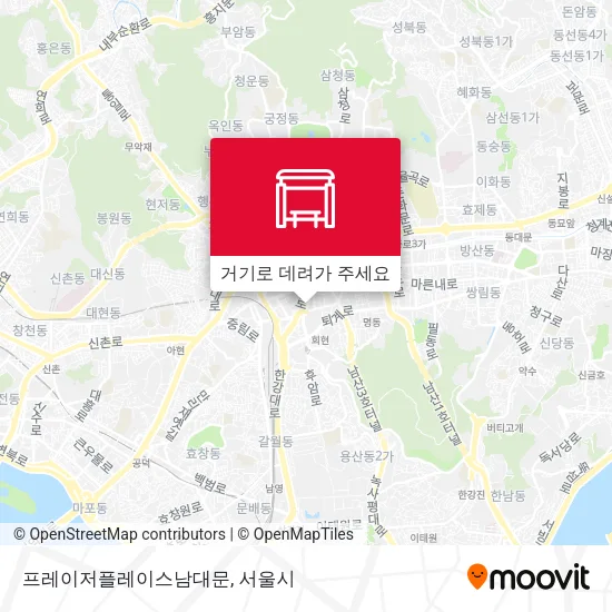 프레이저플레이스남대문 지도