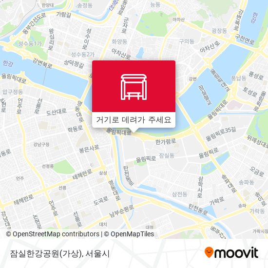 잠실한강공원(가상) 지도