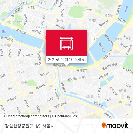 잠실한강공원(가상) 지도
