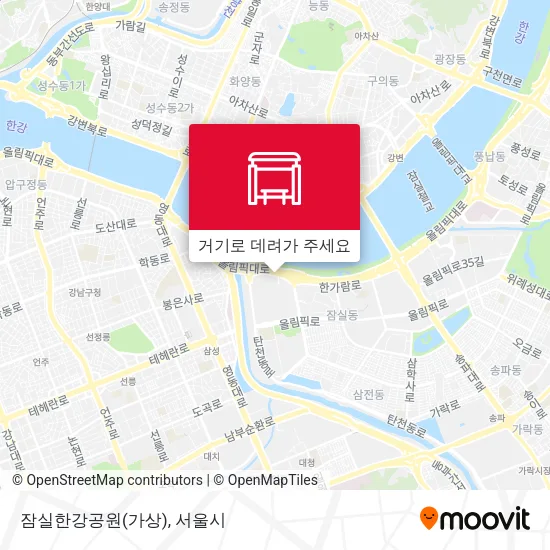 잠실한강공원(가상) 지도
