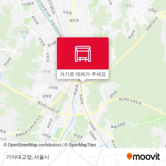 기아대교앞 지도