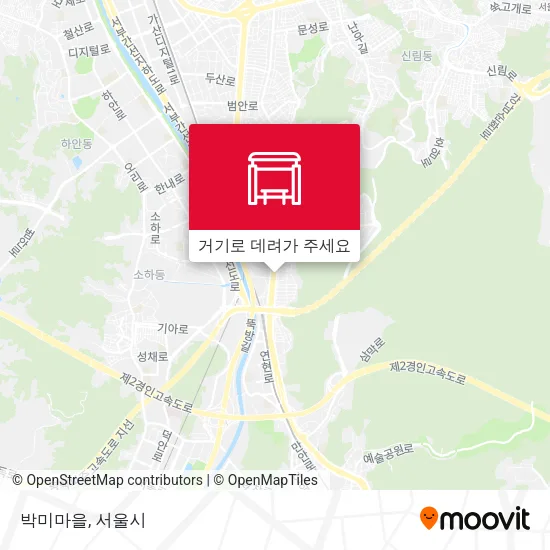 박미마을 지도