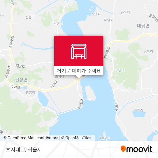 초지대교 지도