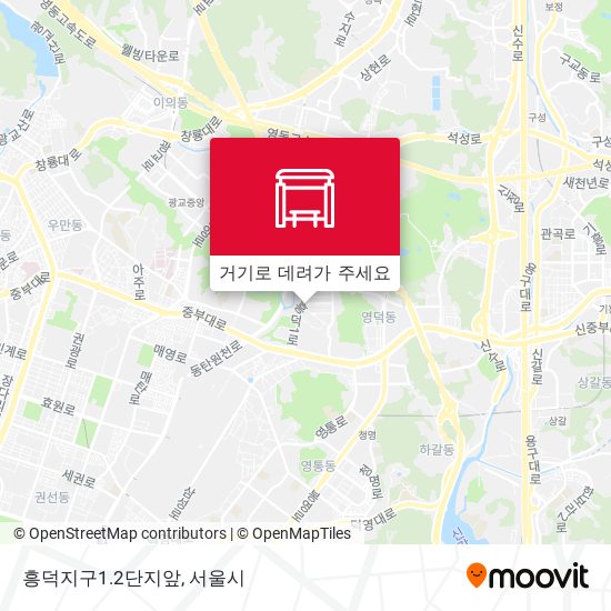 흥덕지구1.2단지앞 지도