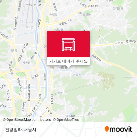 건영빌라 지도