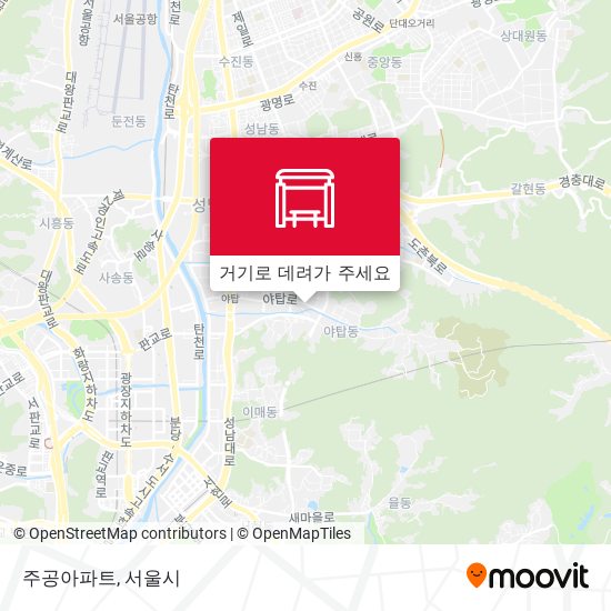 주공아파트 지도