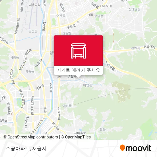 주공아파트 지도