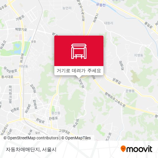 자동차매매단지 지도