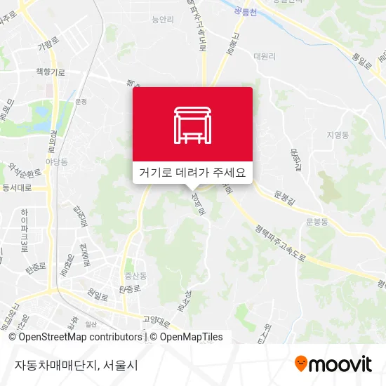 자동차매매단지 지도