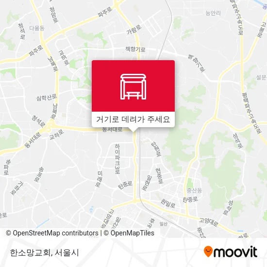 한소망교회 지도