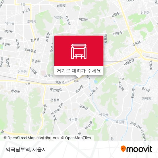 역곡남부역 지도