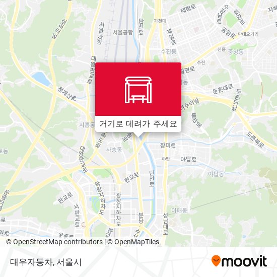 대우자동차 지도