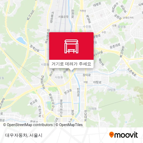 대우자동차 지도