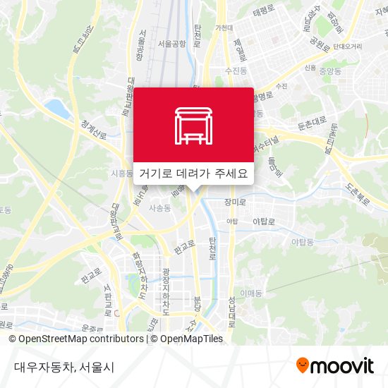 대우자동차 지도