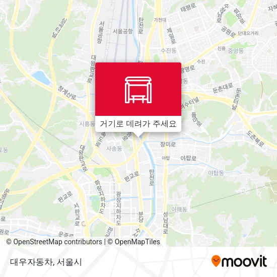 대우자동차 지도