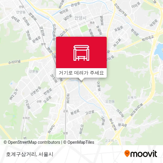 호계구삼거리 지도