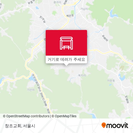 창조교회 지도