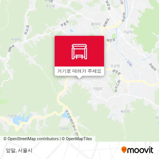 앞말 지도