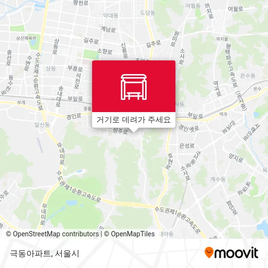 극동아파트 지도