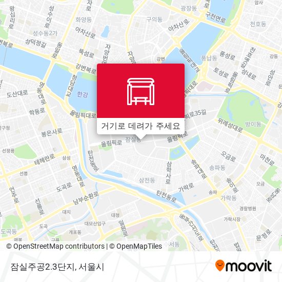 잠실주공2.3단지 지도