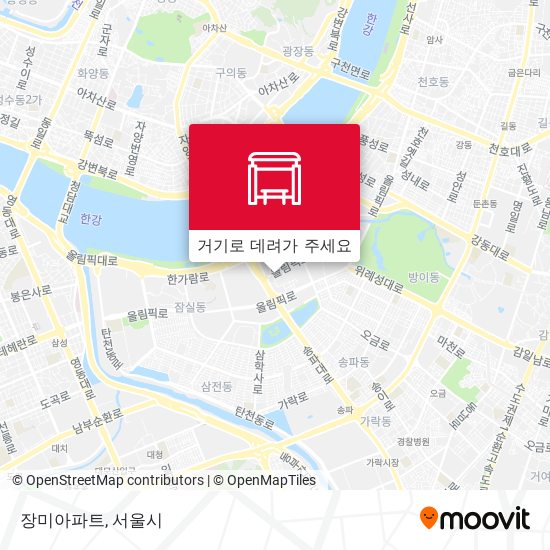 장미아파트 지도