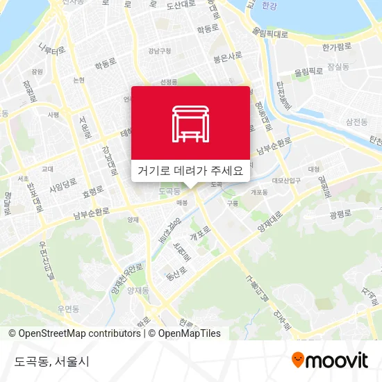 도곡동 지도