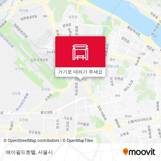 메이필드호텔 지도