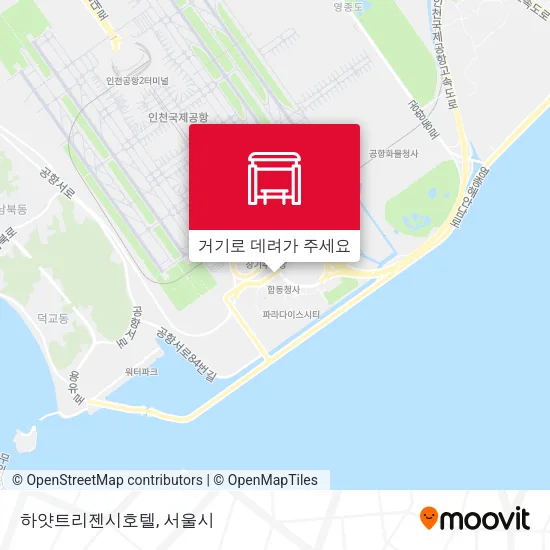 하얏트리젠시호텔 지도
