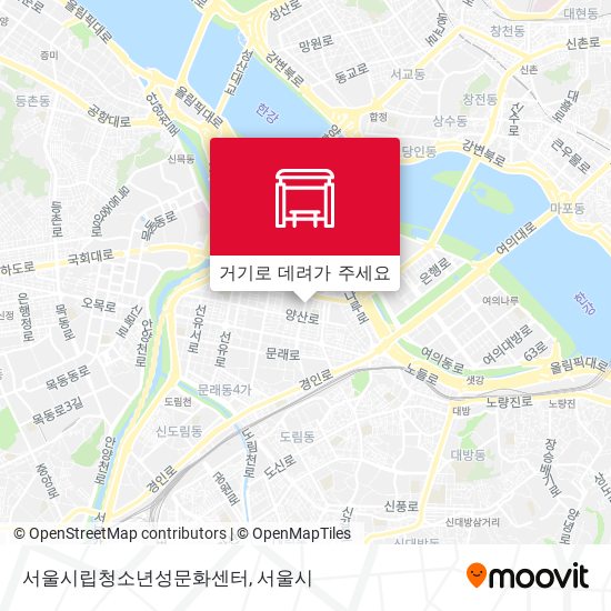 서울시립청소년성문화센터 지도