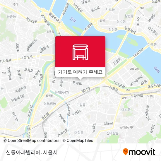 신동아파빌리에 지도
