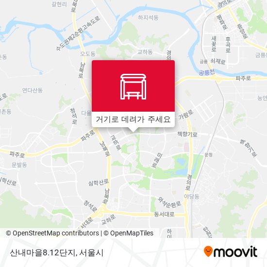 산내마을8.12단지 지도