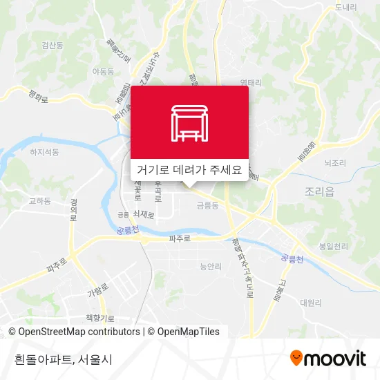 흰돌아파트 지도