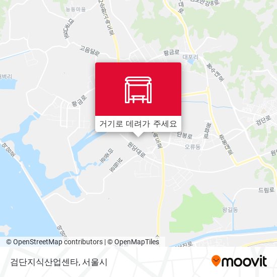 검단지식산업센타 지도