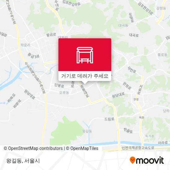 왕길동 지도
