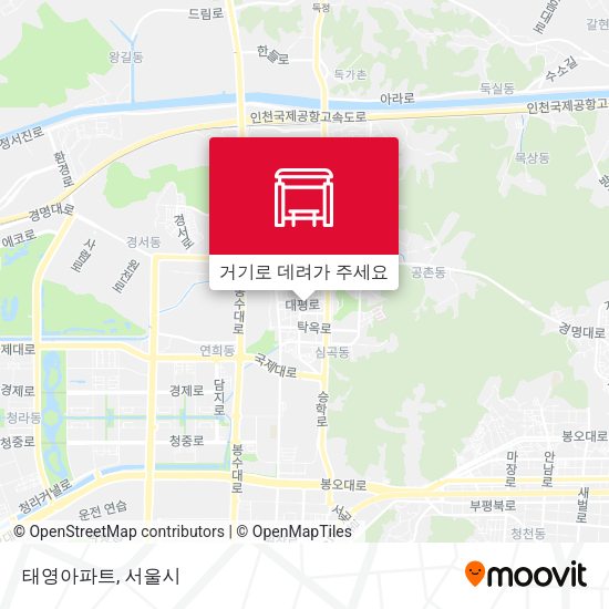 태영아파트 지도