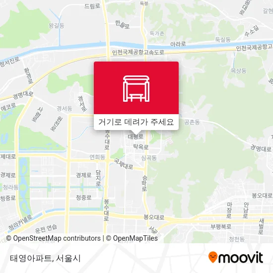 태영아파트 지도