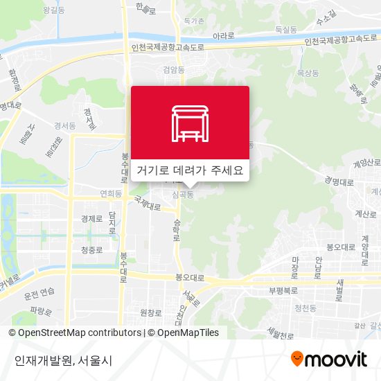 인재개발원 지도