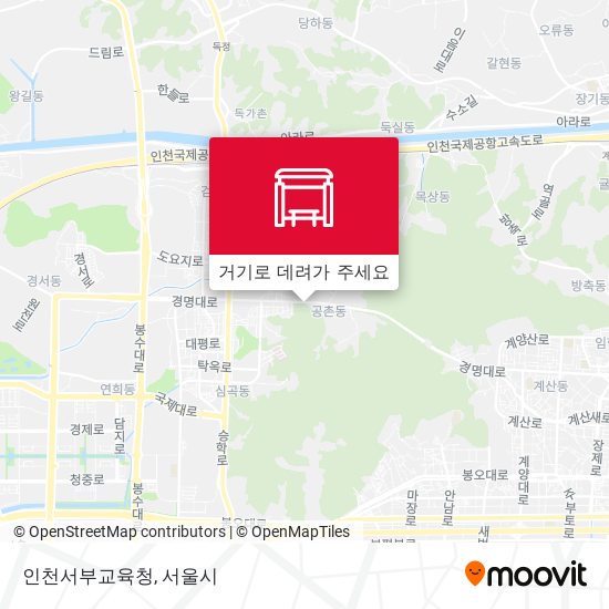 인천서부교육청 지도