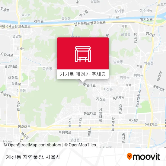 계산동 자연풀장 지도