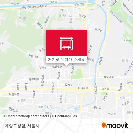 계양구청앞 지도