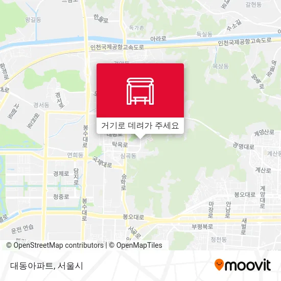 대동아파트 지도