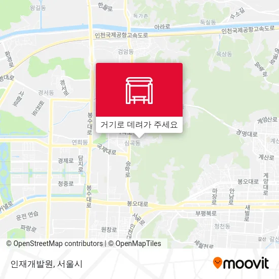 인재개발원 지도