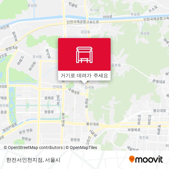 한전서인천지점 지도