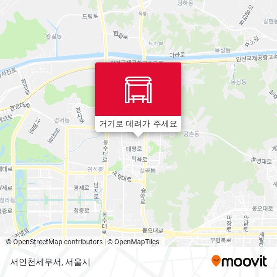 서인천세무서 지도