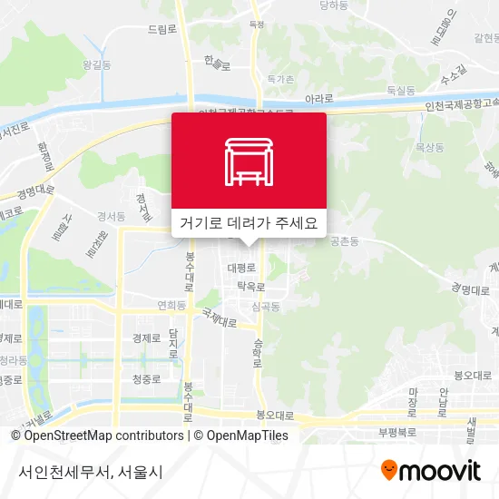 서인천세무서 지도