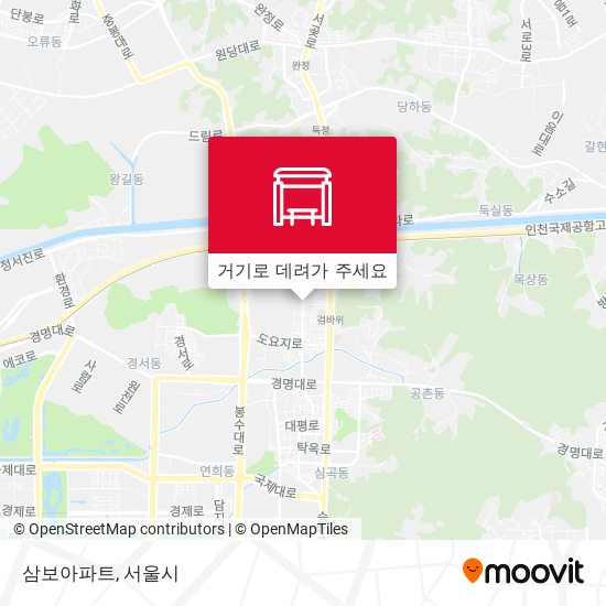 삼보아파트 지도