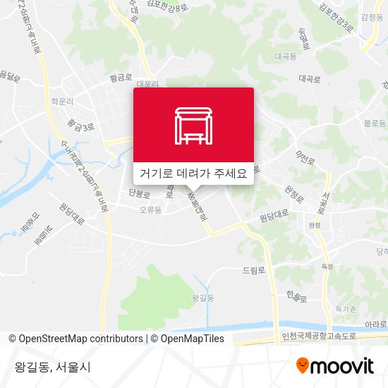 왕길동 지도
