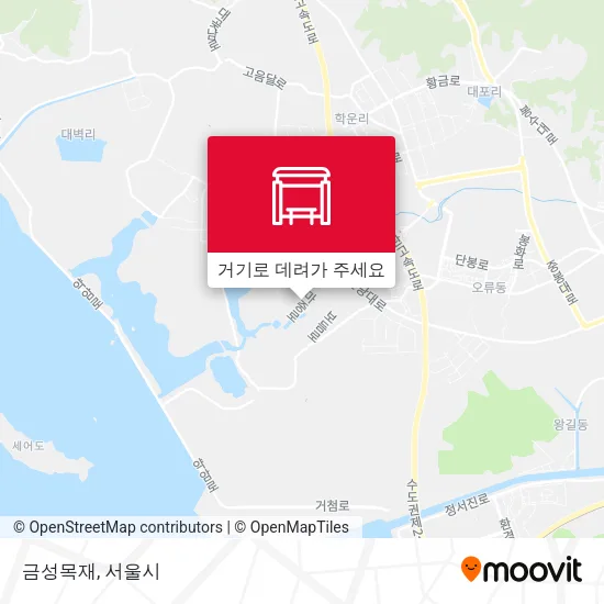 금성목재 지도